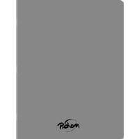 Cahier polypropylène 48 pages seyes 17x22 cm 80g gris - Image principale