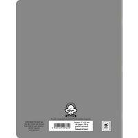 Cahier polypropylène 48 pages seyes 17x22 cm 80g gris - Image 2