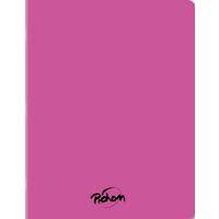 Cahier polypropylène 48 pages seyes 17x22 cm 80g rose - Image principale
