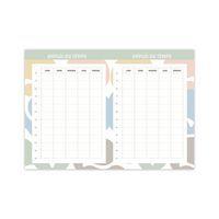Agenda Hebdocolor 15 Canopy abstrait 10x15 cm août à juillet - Image 5