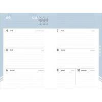 Agenda Hebdocolor 15 Canopy fleurs 10x15 cm août à juillet - Image 5