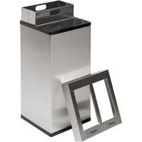 Poubelle Carro Mix 2x25 L, Matériau : Acier inoxydable - Image 2
