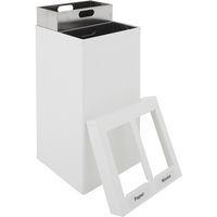Poubelle Carro Mix 2x52,5 L, Matériau : Aluminium - Image 2