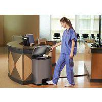 Collecteur Slim Jim Step On Front Step 50 L inox mat noir - Image 3