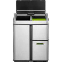 Poubelle élégante Mirage Plus Sensor Recycler 30+15+15 L - Image 3