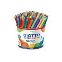 Pot plastique 96 feutres Turbolcolor Giotto pointe 2.8 mm - Image principale