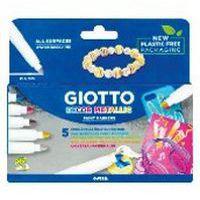 Etui 5 feutres décor métal Giotto - Image principale