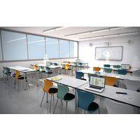 Table rectangle Plus 120x65 cm blanc-Mirplay School - Image 2