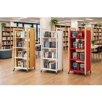 Tour à livres Ellipse enfant 1,50m jaune structure bois - Image 2