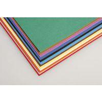Paquet 24 feuilles papier dessin couleur à grain 160g A3 - Image principale
