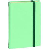 Carnet de note 24 ligné avec élastique Silk - Vert - Image principale