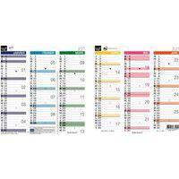 Lot de 10 Calendrier origami Arc en ciel 12 mois - 26x13cm - 2027 - Quo Vadis - Image principale