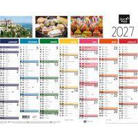 Lot de 10 Calendrier fantaisie Tradition - 43x33,5 cm - Image principale