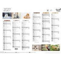 Lot de 10 Calendrier Animaux Fantaisie - 54x40,5 cm - Image principale