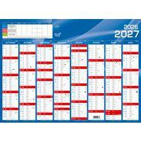 Lot de 10 Calendrier banque 16 mois 2027 - 55x40,5 cm - Quo Vadis - Image principale