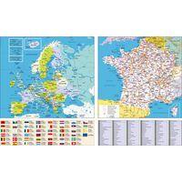 Lot de 10 Calendrier annuel horizontal - 65x43 cm-14 mois - Multicolor - Image 2