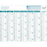 Calendrier banque Classic - 43x33,5 cm - Année 2027 - Quo Vadis - Image 2