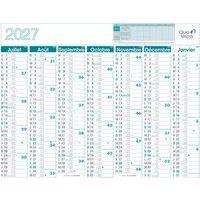 Calendrier banque Classic - 27x21 cm - Année 2027 - Quo Vadis - Image 2