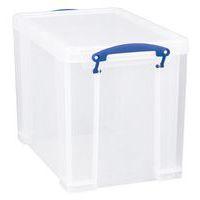 Bac de rangement plastique à couvercle clipsé 24L - Image principale