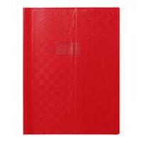Protège-cahier grain madras 22/100ème 24x32 cm rouge (lot de 10) - Image principale