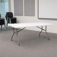 Table pliante 152 X 76 cm PHD Blanc - Image 3