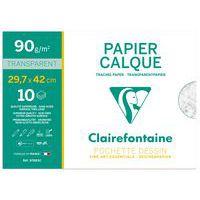 Pochette papier à dessin calque supérieur A3 10 feuilles 90g - Image principale