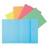 Paquet 50 chemises 1 rabat super 210 g 24 x 32 cm coul ass - Image 4