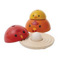 Poule à empiler en bois - Image 4
