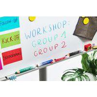 Schoolpack 30 crayons marqueurs MARKdry bleu + 2 taille-cray - Image 4