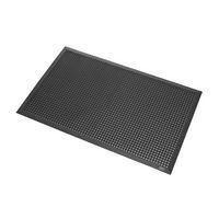 Tapis caillebotis à bords biseautés 90 x 70 cm Noir - Image 3
