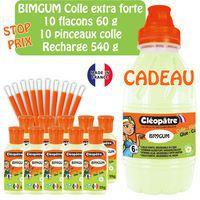 Cleobim ensemble de 10 flacons 60 ml CLÉOPÂTRE avec applicateur + 1 flacon 570 g gratuit - Image principale
