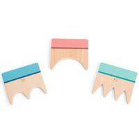 Lot de 3 outils de sable en bois - Image principale