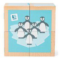 Puzzle de 4 cubes en bois - Image principale