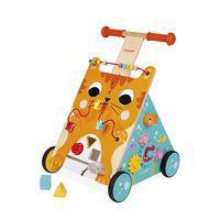 Chariot de marche multi-activités en bois - Image 2