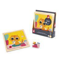 Puzzle en bois 9 pièces - Image principale