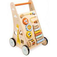 Chariot de marche en bois jungle - Image 3