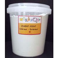 Poudre ciment joint pour mosaïque, blanc 1 Kg - Image principale