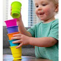 Lot de 6 gobelets ventouses en silicone - Image 2