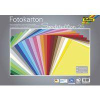 25 feuilles carton 50 x 70 cm 300 g coloris assortis - Image principale