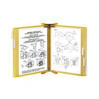 Support mural Tarifold - Candy Line - Nb de pochettes:10 - Orange - Image principale