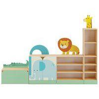 Ensemble de meubles de rangement - jungle - Image principale