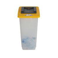Collecteur pour tri sélectif - Transparent - 80 L - Image 2