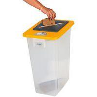 Collecteur pour tri sélectif - Transparent - 80 L - Image 3