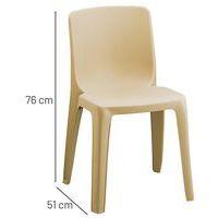 Chaise empilable DENVER, M4, beige - Image 3