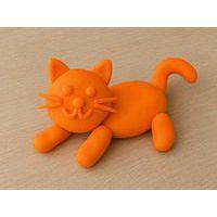 Pain de 350 g de “ Patplume “ Giotto - orange - Image 2