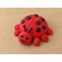 Pain de 350 g de “ Patplume “ Giotto - rouge - Image 2