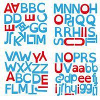 Alphabet magnétique dyslexique - Image principale