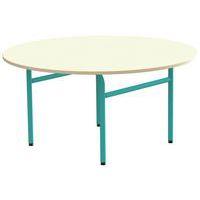 Table Elodie II ronde, 4 pieds tube - Image principale
