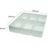 Grille alvéolée 6 compartiments pour bloc XM - Image 2