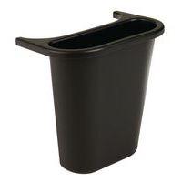 Bac de tri pour poubelle rectangulaire 4,5 L noir - Rubbermaid - Image principale